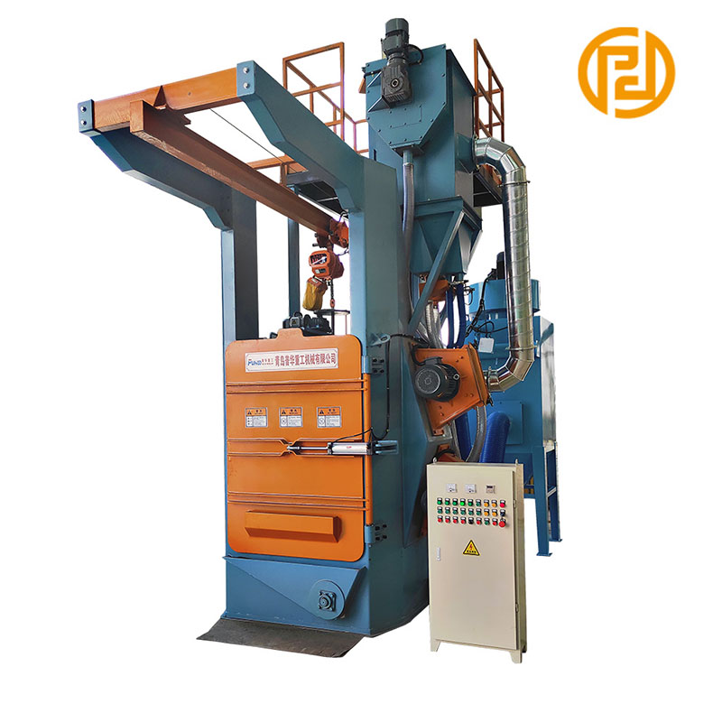 Hook Type Steel Sand Shot Blasting Machine Para sa Mga Bahagi ng Sasakyan