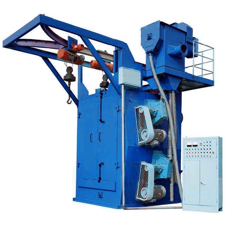 ODM Q37 Hook Type Shot Blasting Machine Para sa Rims at Brake Pad Shot Blasting Machine