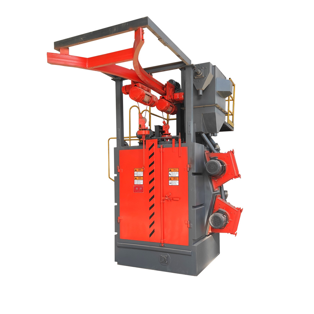 Remote Hook Overhead Hanger Type Shot Blasting Machine para sa Paglilinis ng Tangke ng Gas