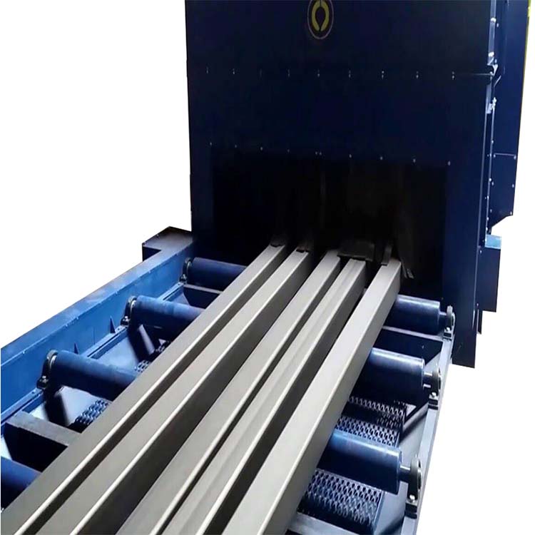 Roller Conveyor Blasting At Painting Machine