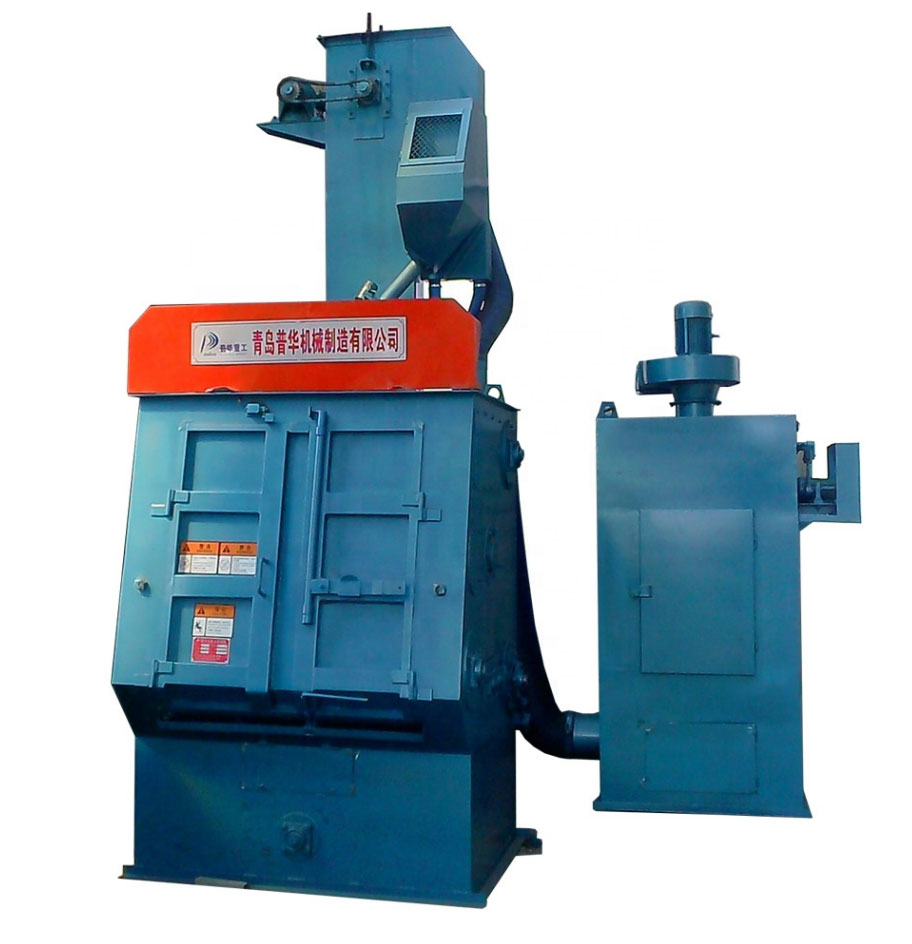 Rubber Belt Type Shot Blasting Machine para sa Mga Bahagi ng Bisikleta