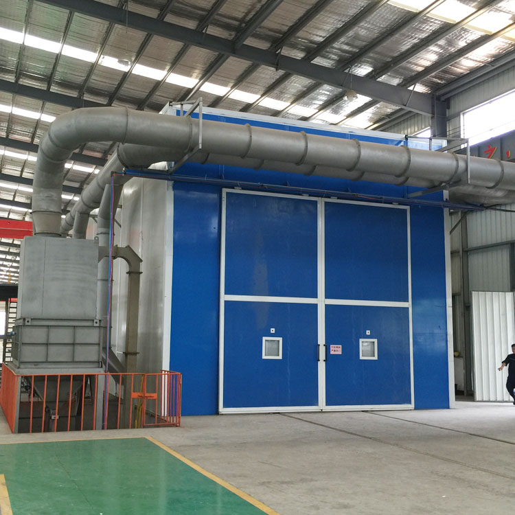 Sandblasting Room Para sa Paglilinis ng Container