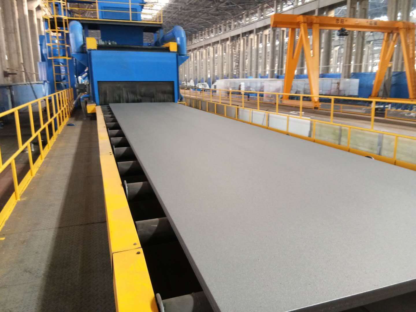 Smart Control Steel Plate Shot Blasting System